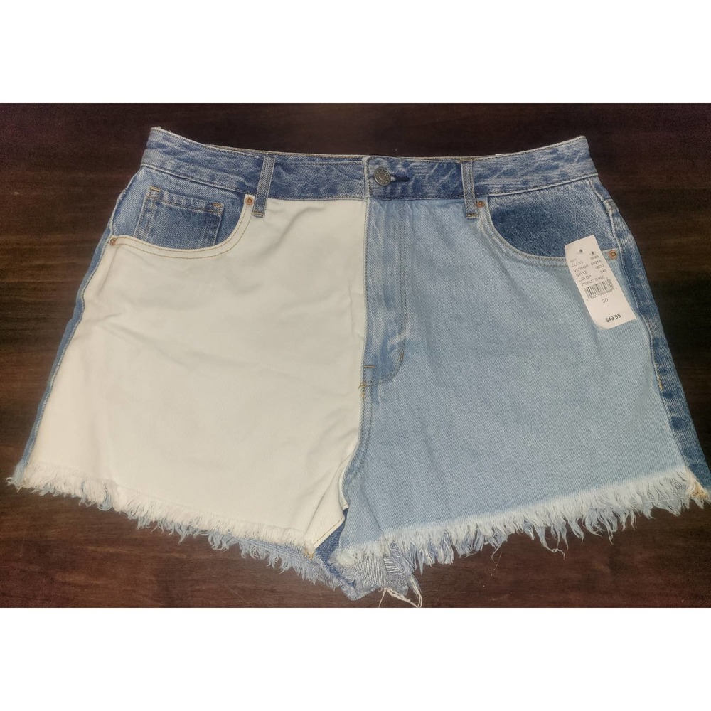 NWT Pacsun size 10 (30) cut off denim shorts